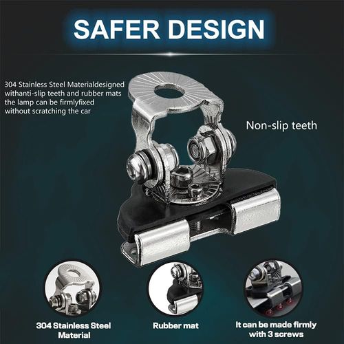 Led Light Bar Mounting Brackets 2Pcs