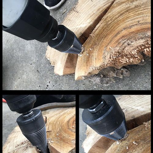 🔥Last Day 49%Firewood Drill Bit Set