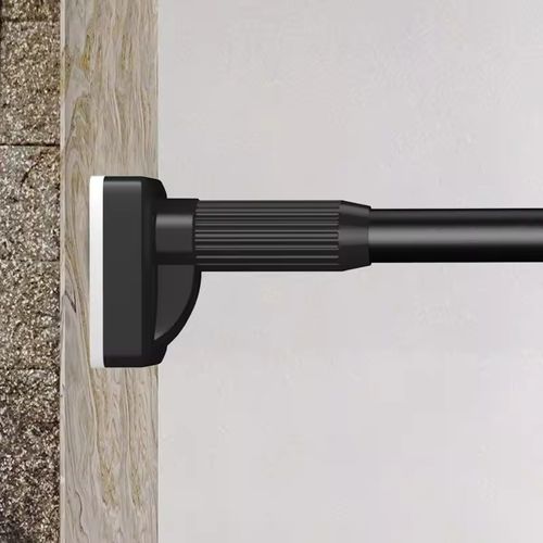 New Small Adjustable Hanging Clothes Drying Rod Closet Telescoping Clothing Rods Towel Bars Metal Telescopic Rod for Home