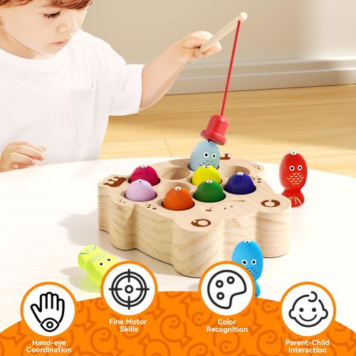 Kenya Preschool Frog Fishing: Montessori Fun, Learn Colors & Skills💖