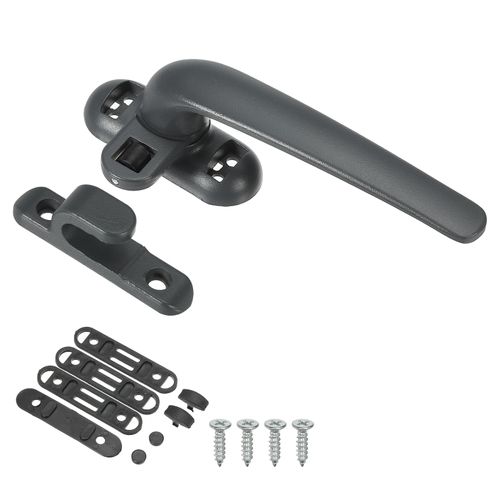 PATIKIL Aluminum Alloy Window HandleBlack (Right Hand)