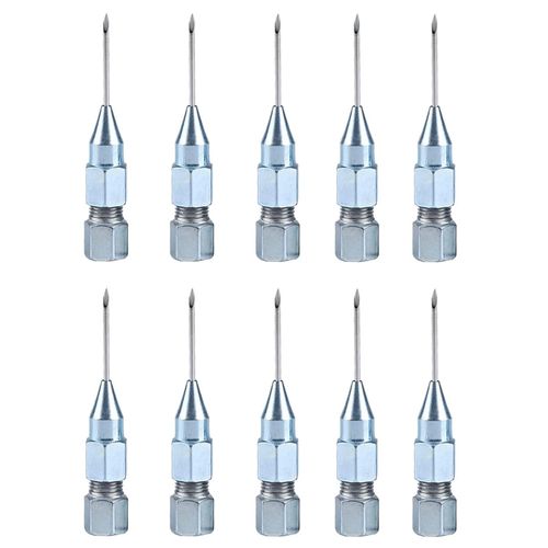 10PCS Grease Injector Needle Nose