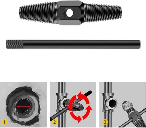 🔥Damaged Screw Extractor,Double Head Broken Screw Extractor