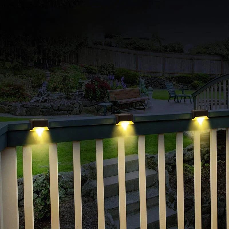 48% OFF LAST DAY PROMOTIONS-LED Solar Lamp Path Staircase Outdoor Waterproof Wall Light