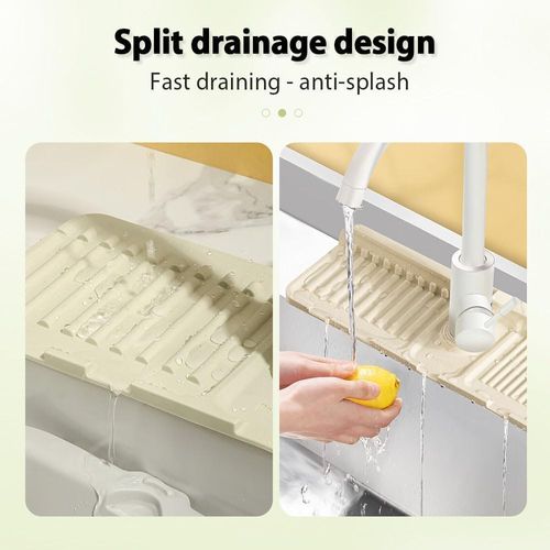 Faucet Silicone Splash-proof Drain Mat