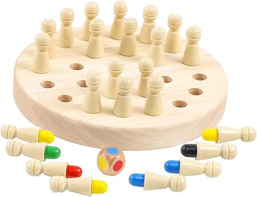 Wooden Memory Match Stick Chess