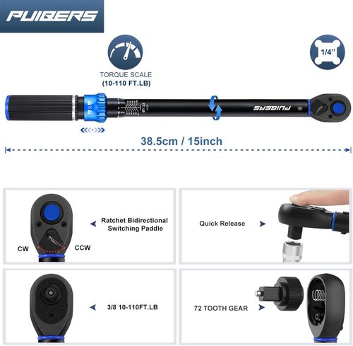 🔥Last Day 49%Drive Click Torque Wrench
