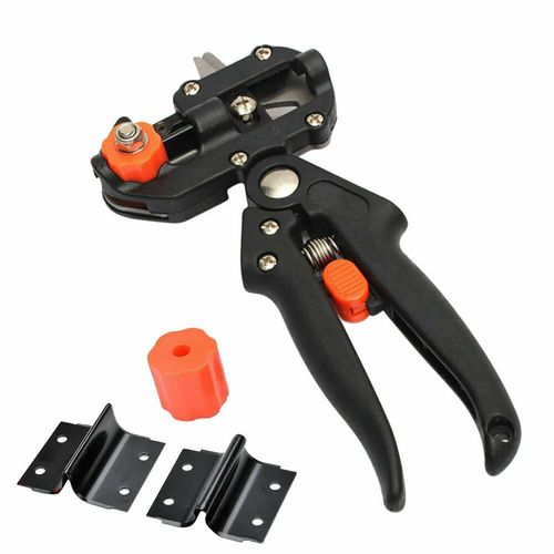 2 in 1 Grafting Tool Pruner Kit Gardening Pruning Tool for Fruit Tree Grafting Branch Trimming Cutting