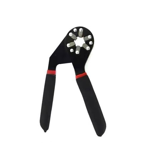 BILIKEYU Hexagon Alloy Steel Adjustable Can Hold Hexagonal Multi Function Adjustable Installation And Removal Tools Garden Tool (20.55cm, One Size)