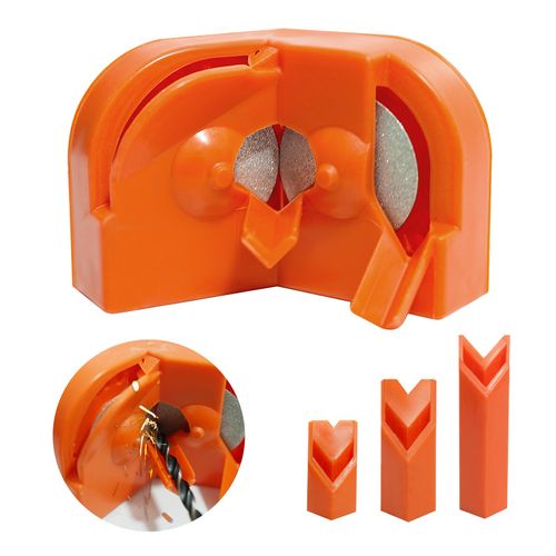 Drill Bit Sharpener Tool with Grinding Wheels