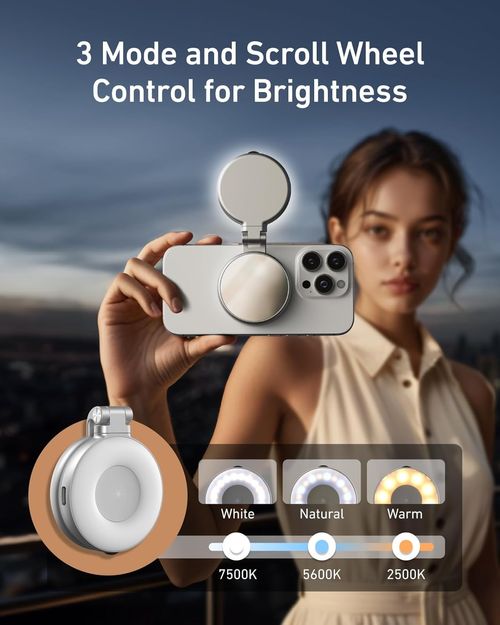 3 in 1 Mobile phone magnetic beauty selfie light
