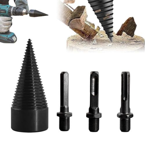 🔥Last Day 49%Firewood Drill Bit Set