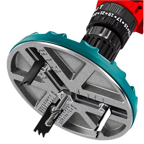 🔥HOT SALE 49% OFF🔥Adjustable Hole Saw Diameter 45mm-130mm Woodworking Cutting Tools Hole Opener 5 sales