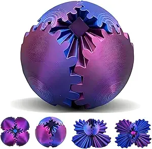 GearSphere - The Steampunk Whirling Wonder Fidget (Gear Ball)
