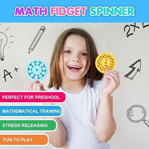 New Math Fidget Spinners