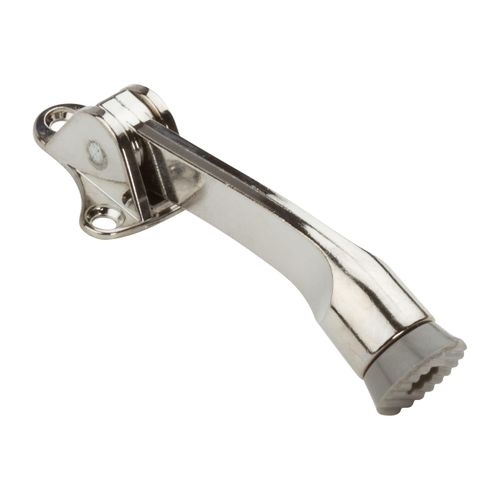 National Hardware N273-532 V238 Kickdown Door Stop in Satin Chrome