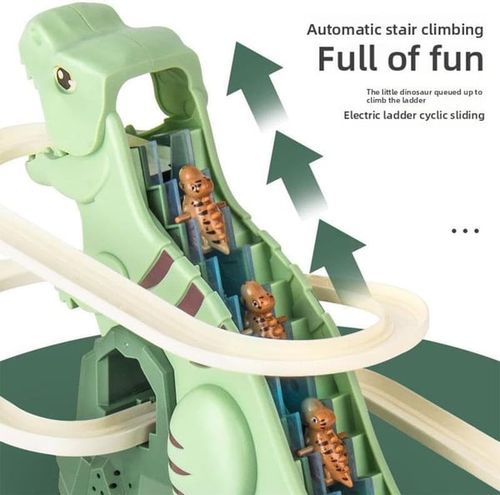 Dinosaur Climb Stairs Music Toy！