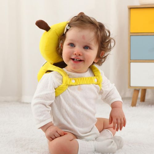 Baby Head Protector Adjustable Head Protection Backpack with Safety Mat Suitable for Head Protection, Crawling and Walking for Preschool Babies Walker Head Protector Toddler