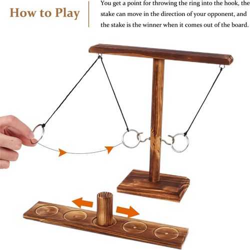 Hooks Ring Toss Game