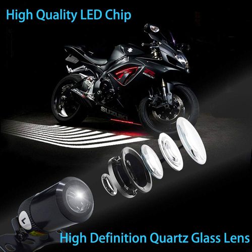 Motorcycle Angel Wings Projection Light Kit（RED）