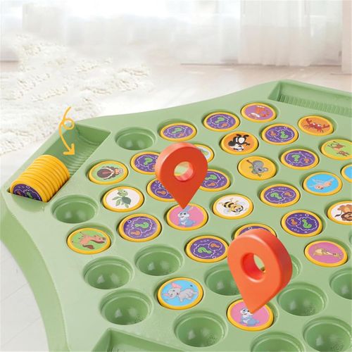 ⏰Flip-Match Board Game for Kids – DIY Flip Chess Board for Kids