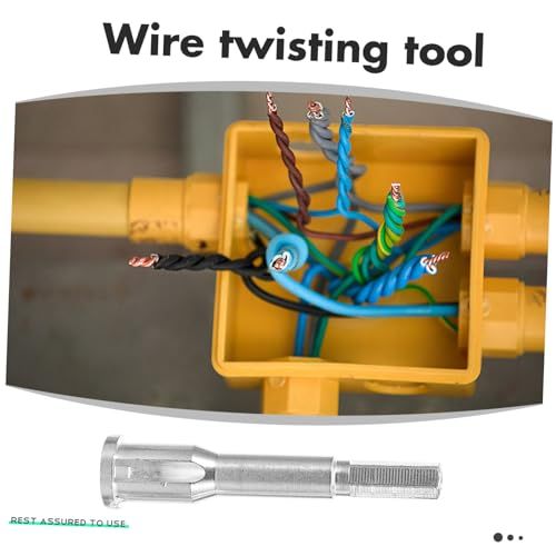 2pcs Wire Twisting Tool for Connections Automatic Wire Connector Drill Attachment for Electricians and Efficient