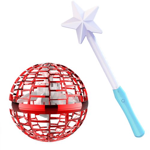 ATHLERIA Pro Hand Operated Mini Drone for Kids Teens（red)