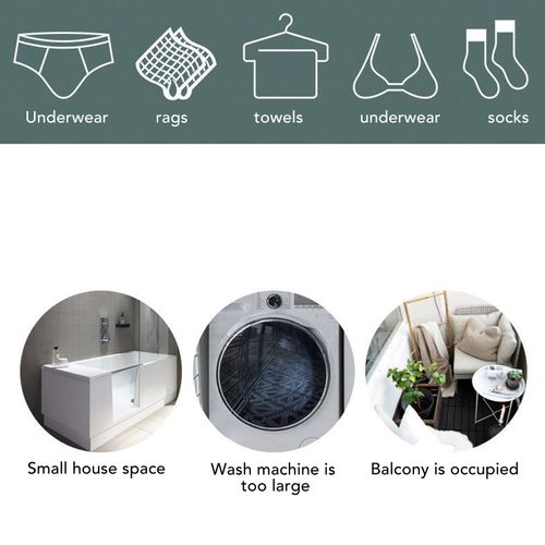 Portable Mini Bucket Washing Machine