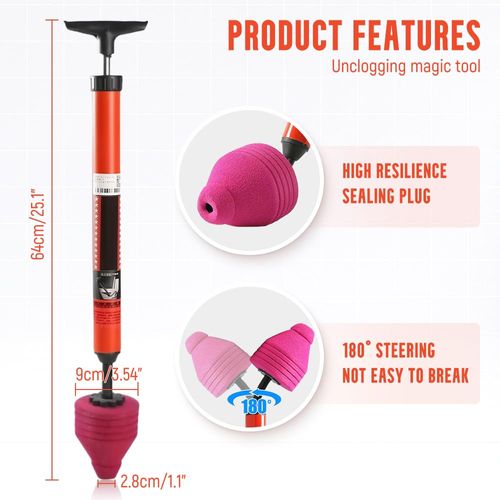 🔥HOT SALE 49% OFF🔥Toilet Unblocker Plungers