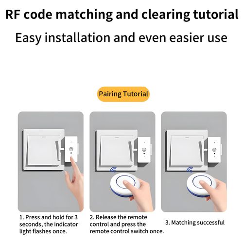 Intelligent Remote Control Switch, Wireless On Off Power Switchs, Wireless Remote Light Switch for Lamp, Light