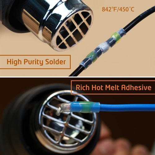 100Pcs Solder Seal Wire Connectors Kit