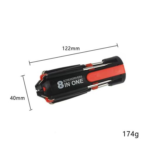 🔥Last Day 49% OFF8-in-1 Multi-Function Screwdriver Set with 6 LED Flashlights