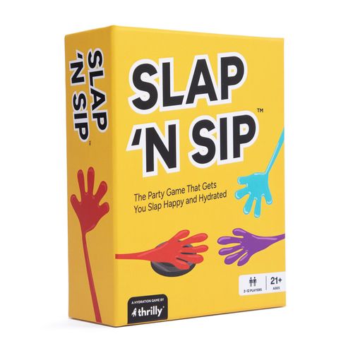 Hilarious Drinking Game with Sticky Hands