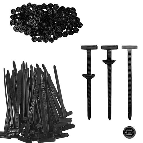 50PCS Nylon Universal Cable Tie Buckle