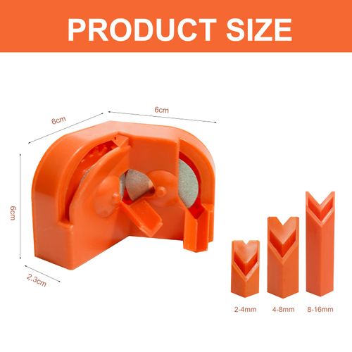 Drill Bit Sharpener Tool with Grinding Wheels