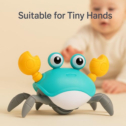 Kenya Baby Crab Toy: Crawls, Dances, Music 💖