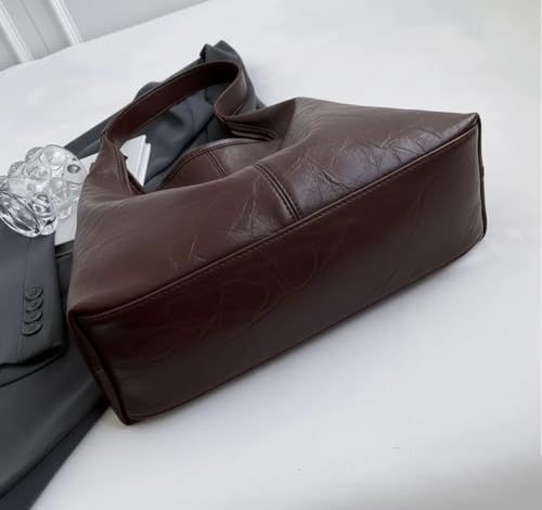 Women's Large Handbags Hobo Bag | Soft Faux Leather Slouchy Shoulder Bag & Daily Use Tote Purse For Office, Collage