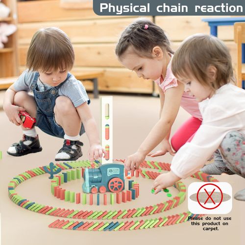 Kids Games Domino Train Toys