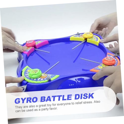 1set Desktop Gyro Toys Fun Cartoon for Boys and Girls Interactive Game