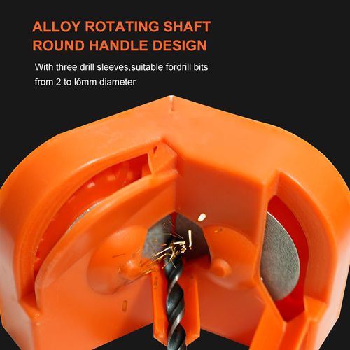 Drill Bit Sharpener Tool with Grinding Wheels
