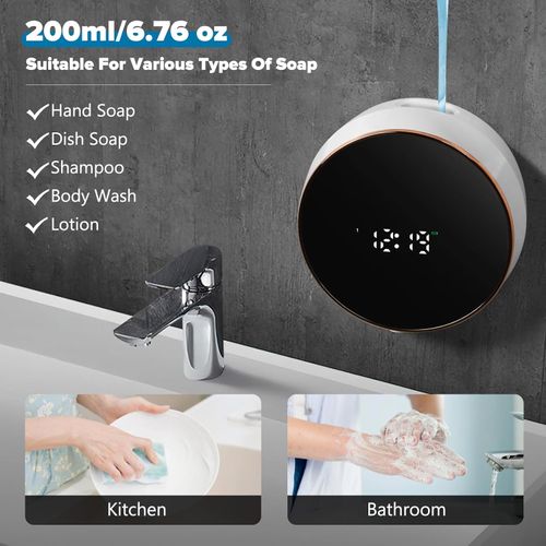 Wall Mounted - Circular Foam Dispenser