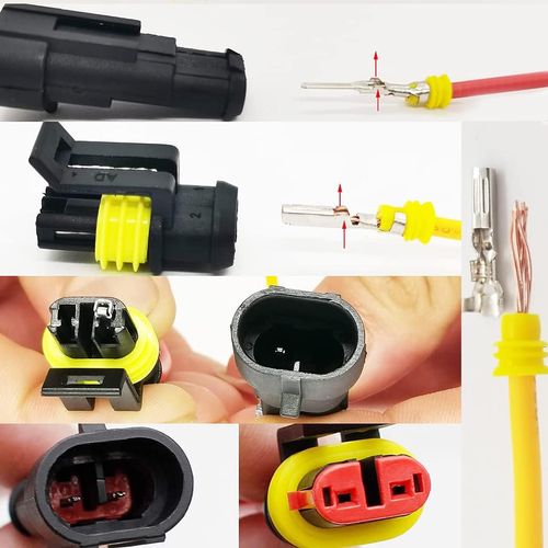 352pcs Waterproof Car Electrical Connector Terminals Automotive Electrical Wire Connector Plug
