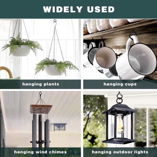 12 PCS Q-Hanger Hooks for String Lights