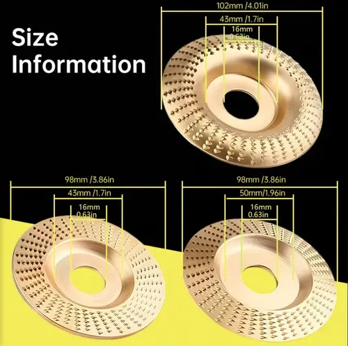 🔥🔨 Pro-Grade Wood Cutting Discs -3 PCS
