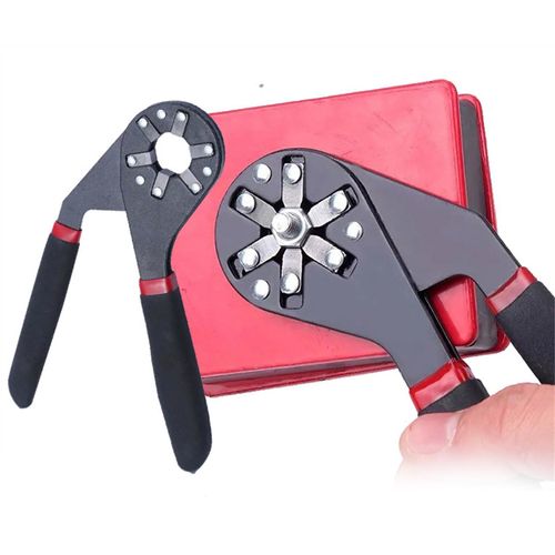 BILIKEYU Hexagon Alloy Steel Adjustable Can Hold Hexagonal Multi Function Adjustable Installation And Removal Tools Garden Tool (20.55cm, One Size)