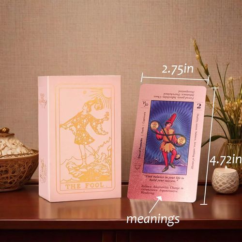 🔥Explore the Mystical World of Tarot Gold Foil Tarot