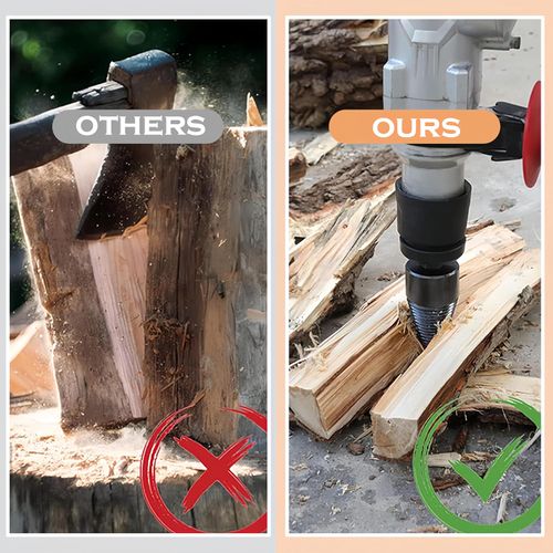 🔥Last Day 49%Firewood Drill Bit Set