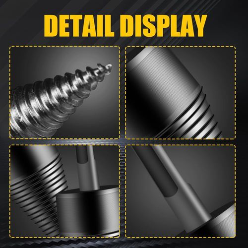🔥Last Day 49%Firewood Drill Bit Set
