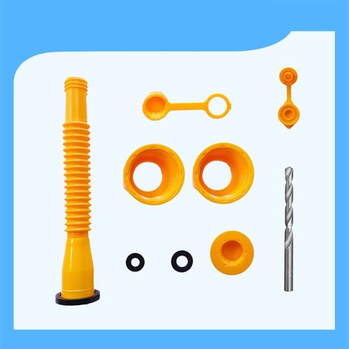 Upgraded Replacement Gas Can Spout with Flexible Nozzle, Fit for Most 1 2 5 10 Gal Can