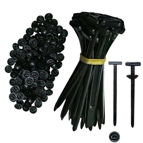 50PCS Nylon Universal Cable Tie Buckle